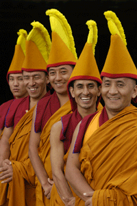 Monks from Tashi Lhunpo