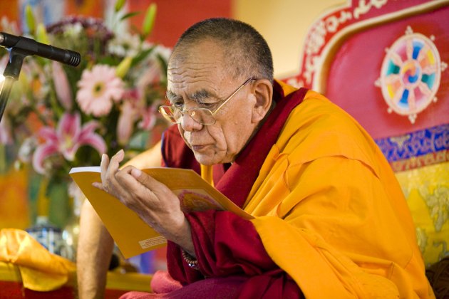 Rizong Rinpoche teaching mahamudra in South Africa